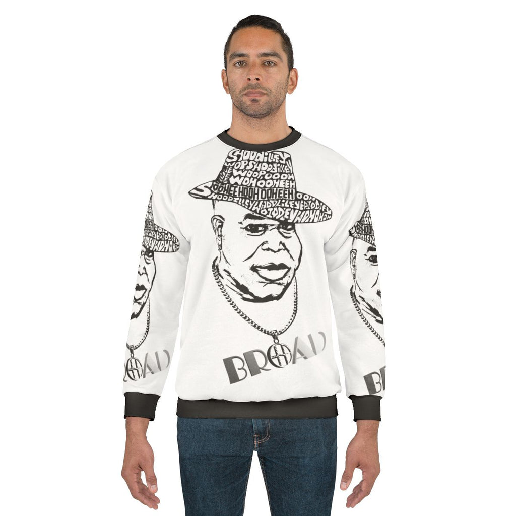 Broad sweatshirt featuring Jamaican reggae culture