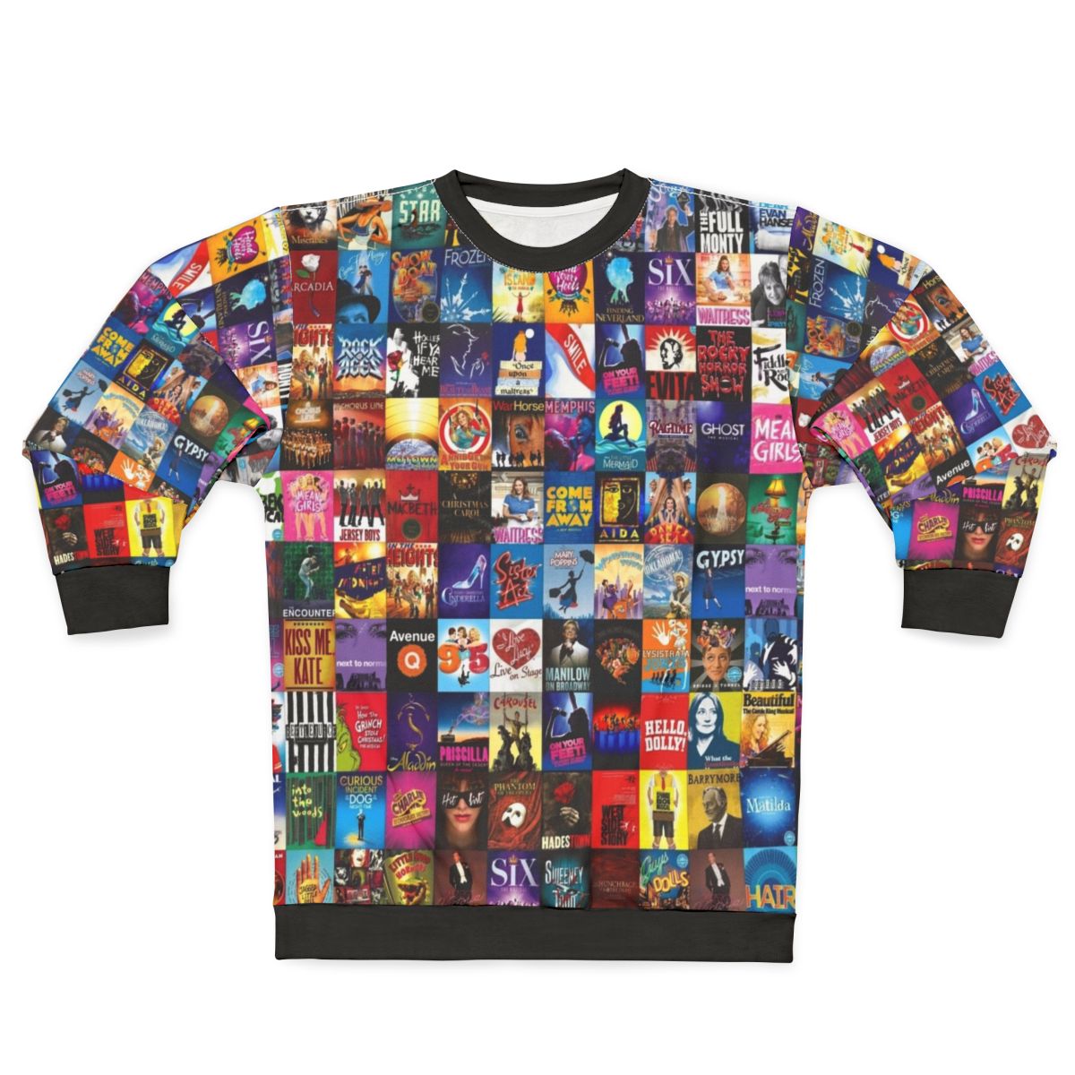Broadway Theater Sweatshirt featuring the iconic Broadway sign