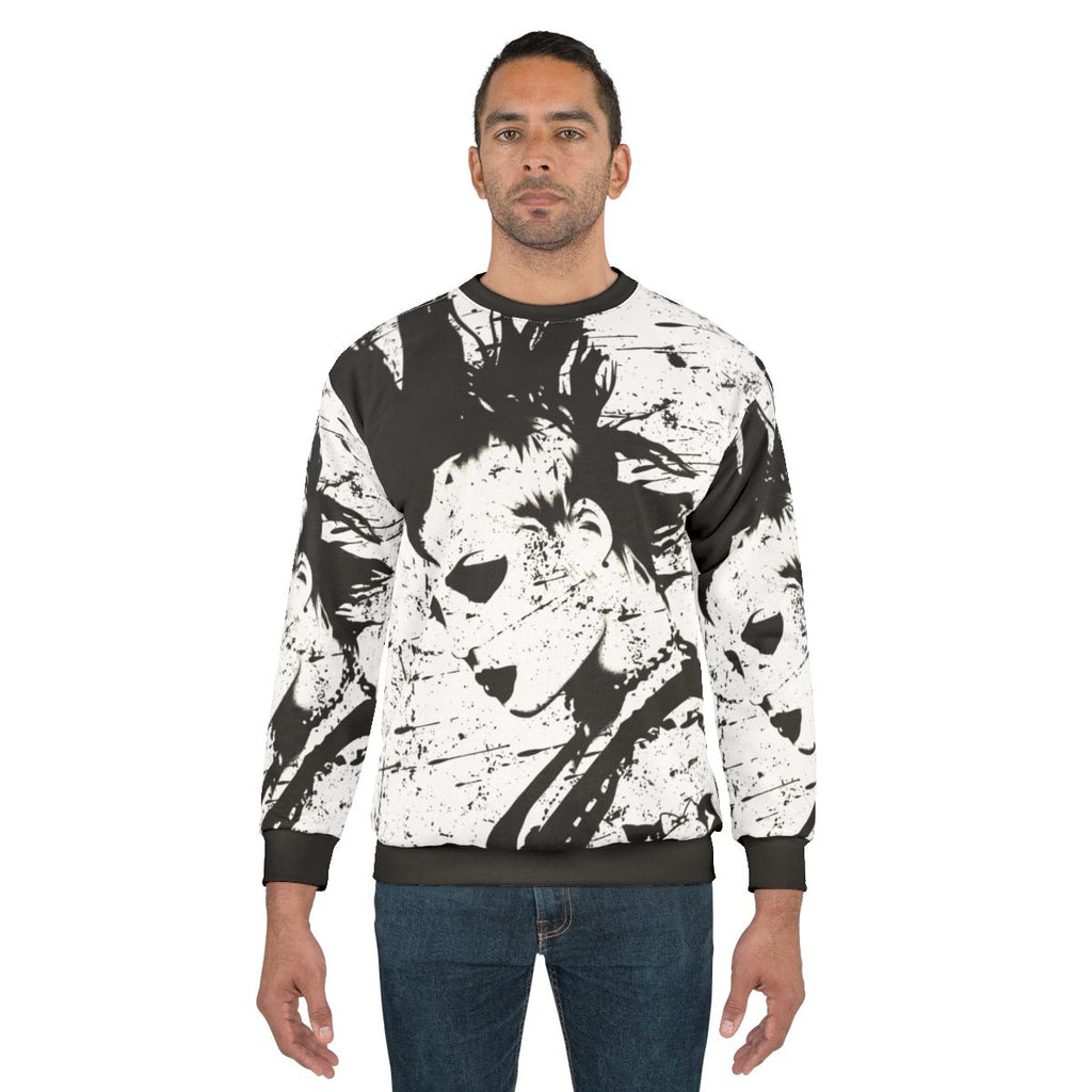 Brody Dalle Black and White Portrait Punk Rock Sweatshirt