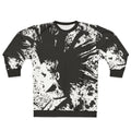 Brody Dalle punk rock sweatshirt featuring a portrait sketch of the alternative music artist