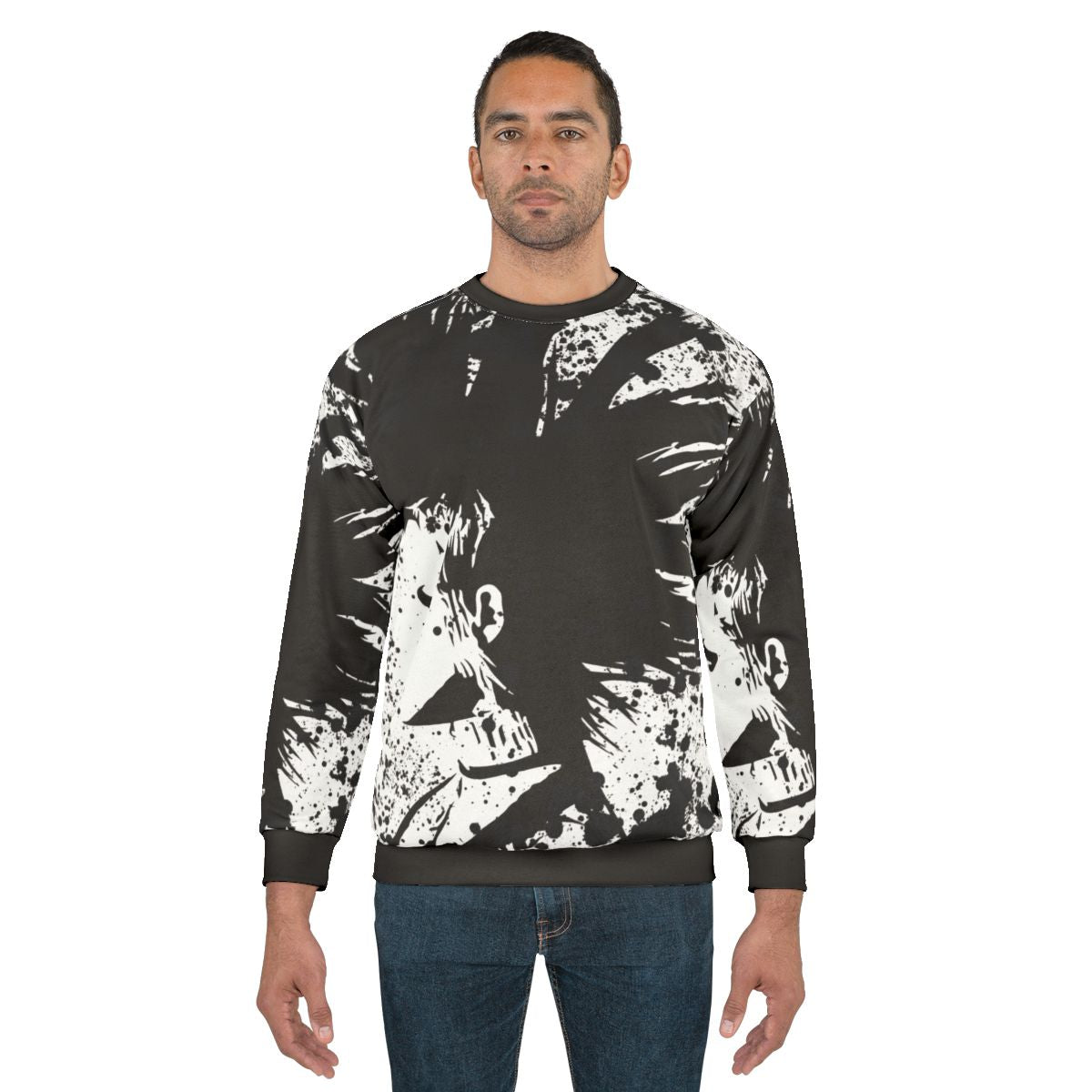 Brody Dalle punk rock sweatshirt featuring a portrait sketch of the alternative music artist