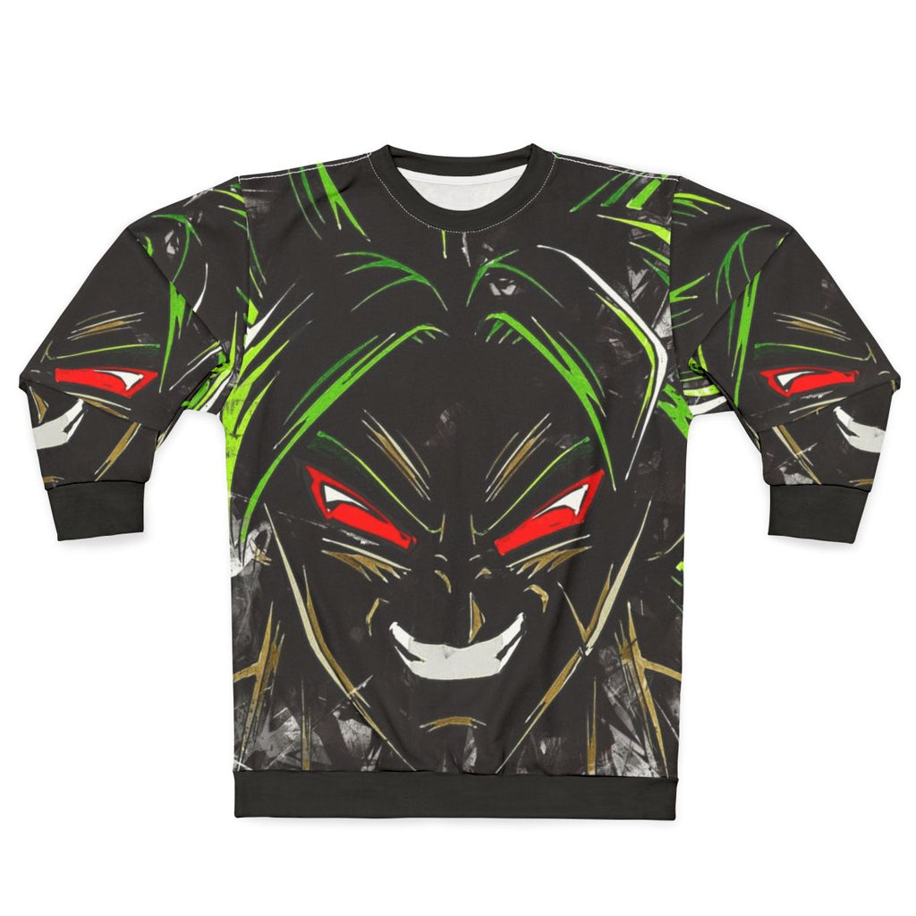 Broly "Bring It On" Dragon Ball Z Anime Inspired Sweatshirt