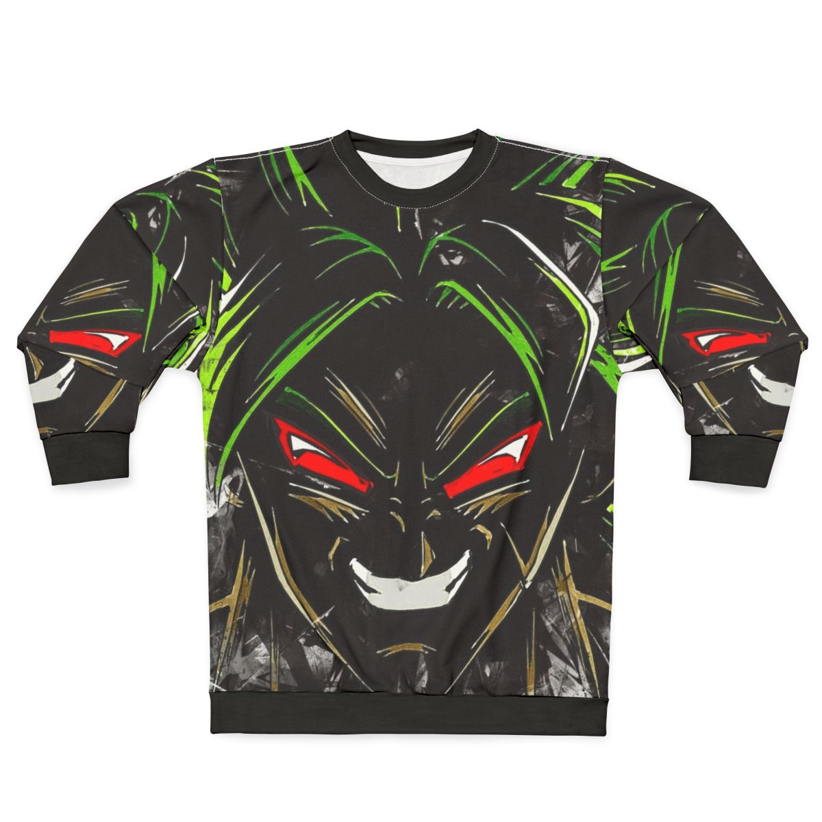 Broly "Bring It On" Dragon Ball Z Anime Inspired Sweatshirt