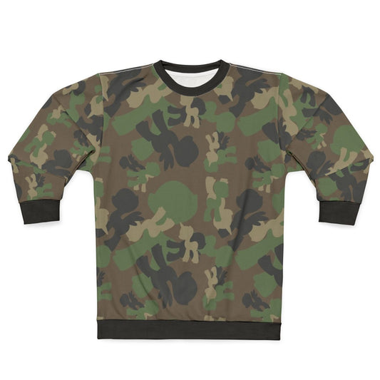 Military Woodland Camo Brony Sweatshirt