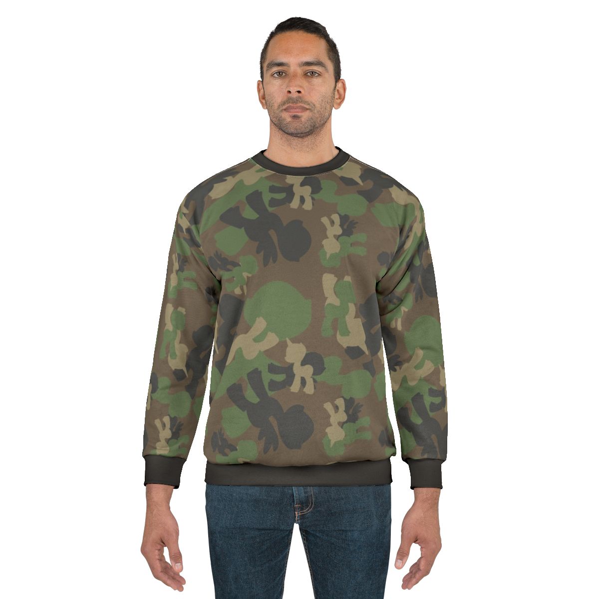 Military Woodland Camo Brony Sweatshirt