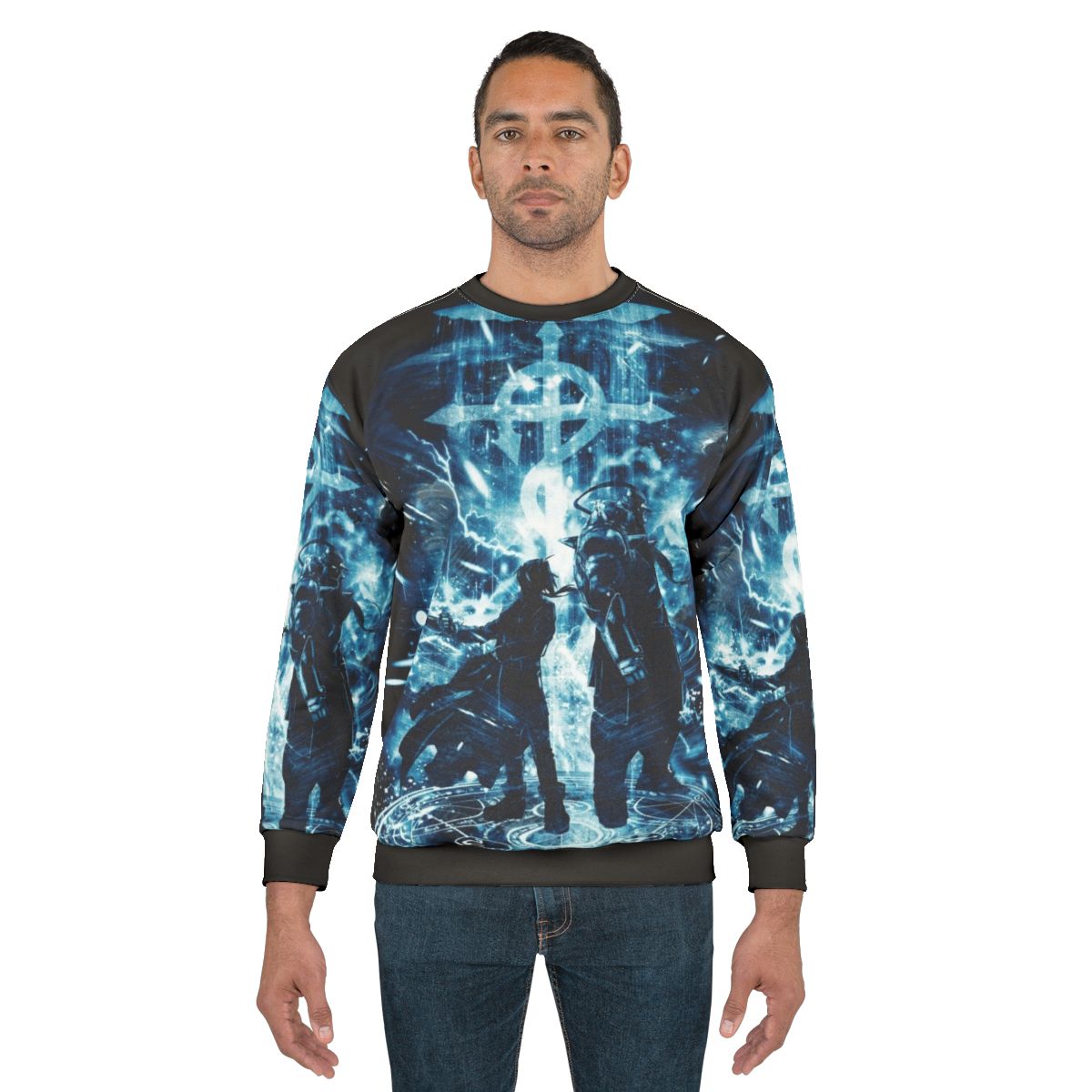 Brotherhood Storm Full Metal Alchemist Anime Sweatshirt