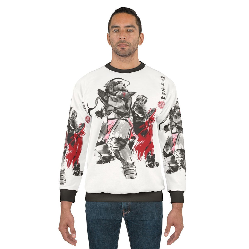Brotherhood Sumi E Fullmetal Alchemist Anime Sweatshirt