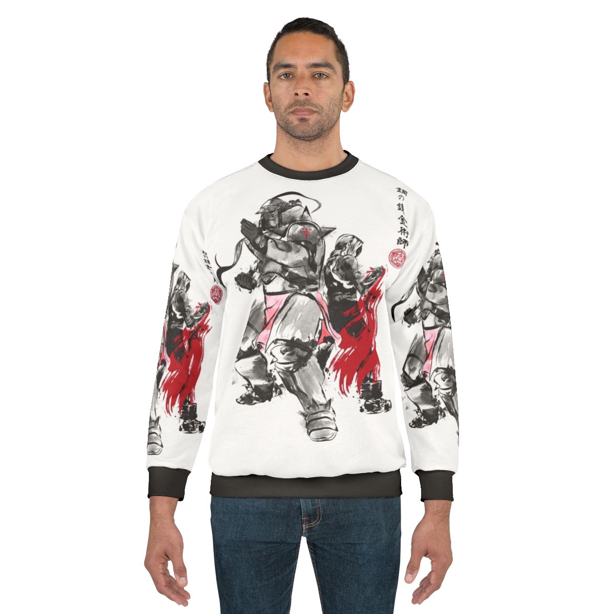 Brotherhood Sumi E Fullmetal Alchemist Anime Sweatshirt