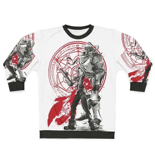 Fullmetal Alchemist Brotherhood Sumi E Sweatshirt