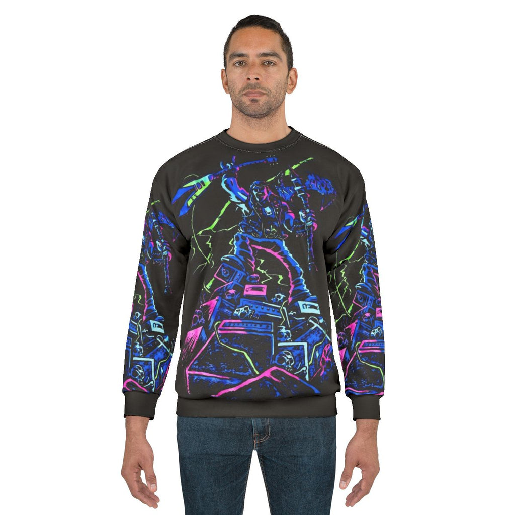 Brutal Legend inspired video game sweatshirt