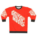 Retro 70s 80s Bruton Music Logo Sweatshirt