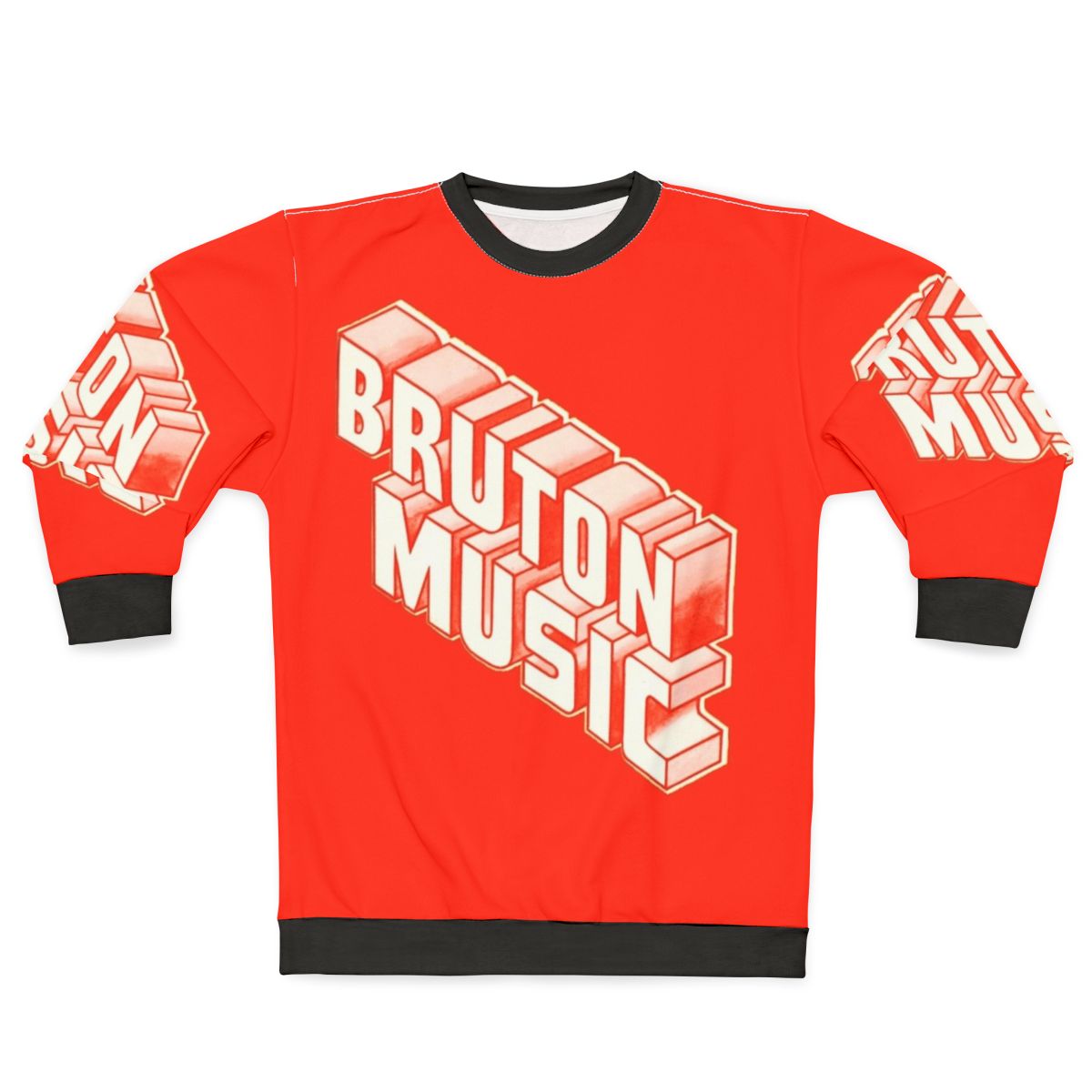 Retro 70s 80s Bruton Music Logo Sweatshirt