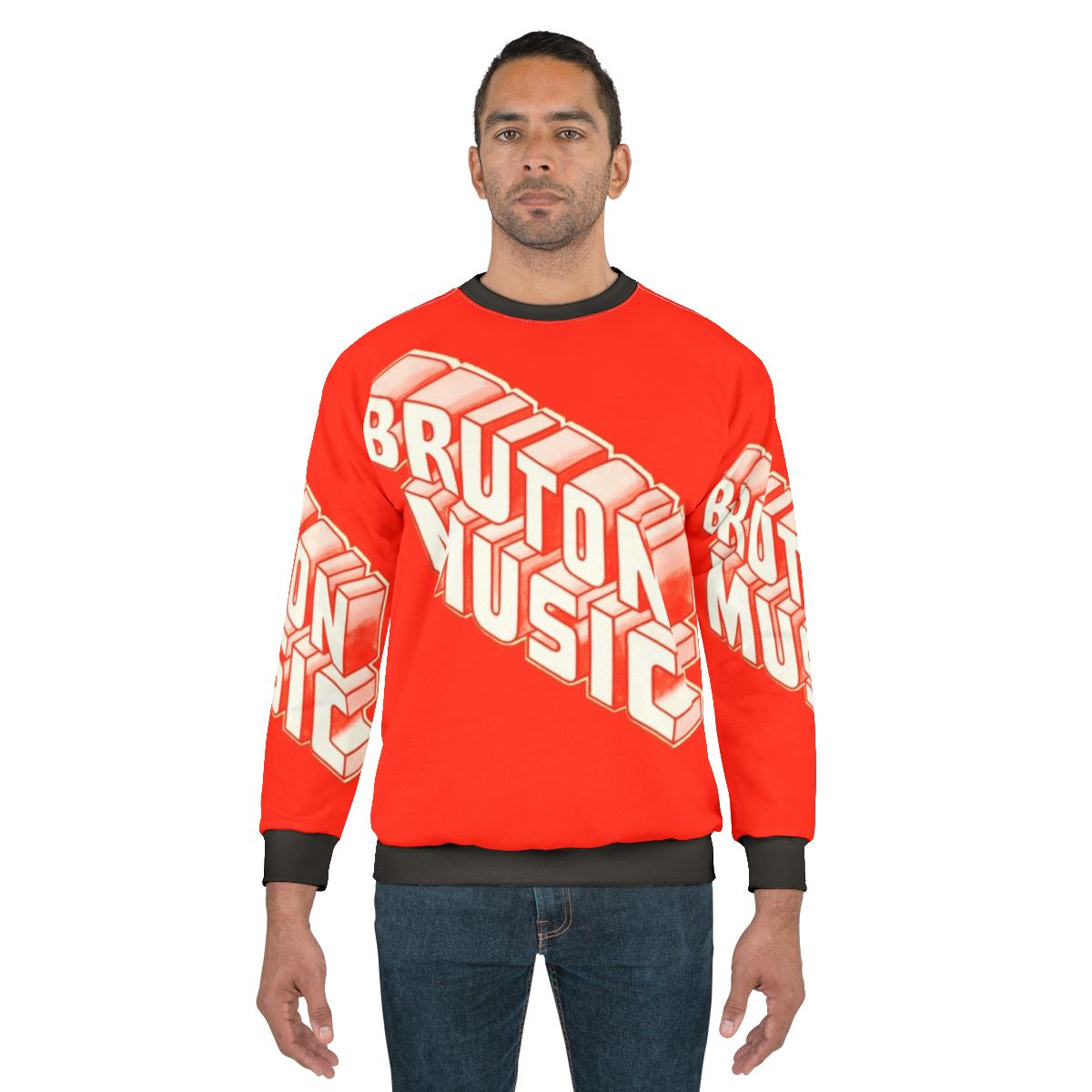 Retro 70s 80s Bruton Music Logo Sweatshirt