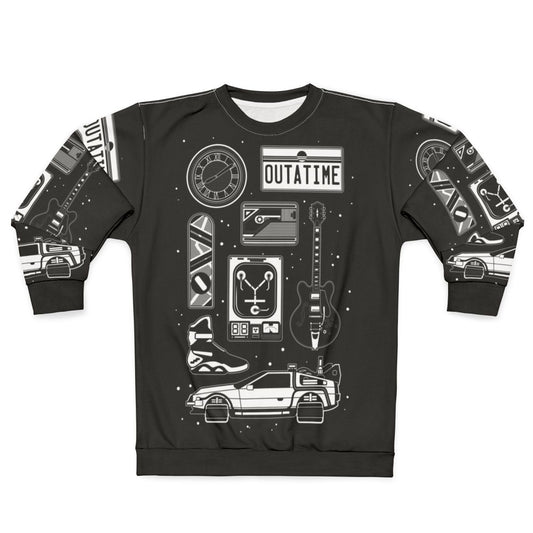 Retro BTTF icon set sweatshirt