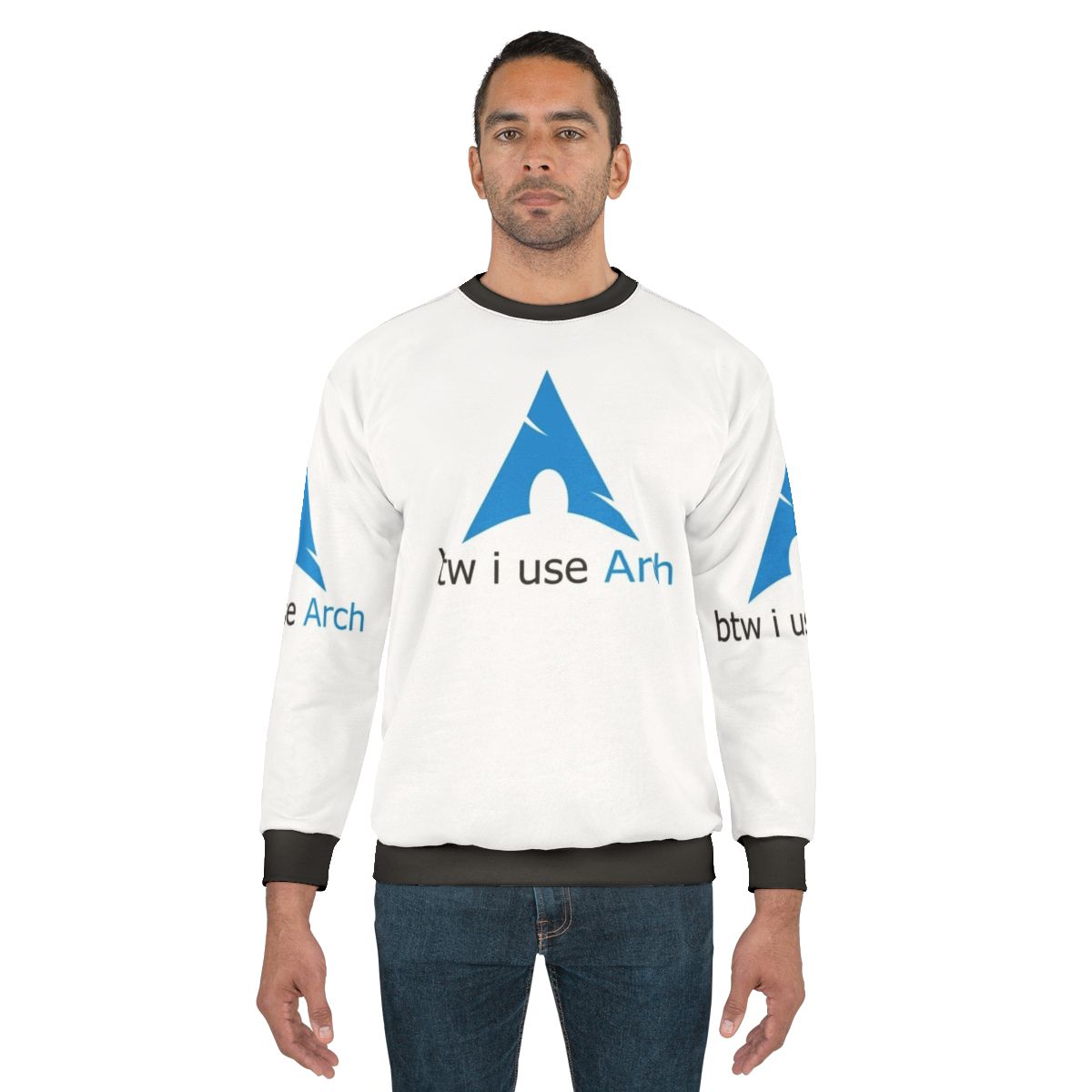 Arch Linux Sweatshirt for Programmers and Geeks