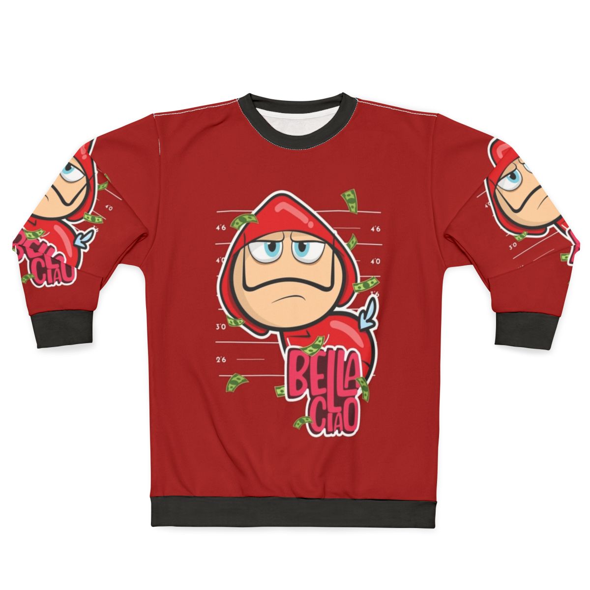 Money Heist Bella Ciao Netflix Series Sweatshirt