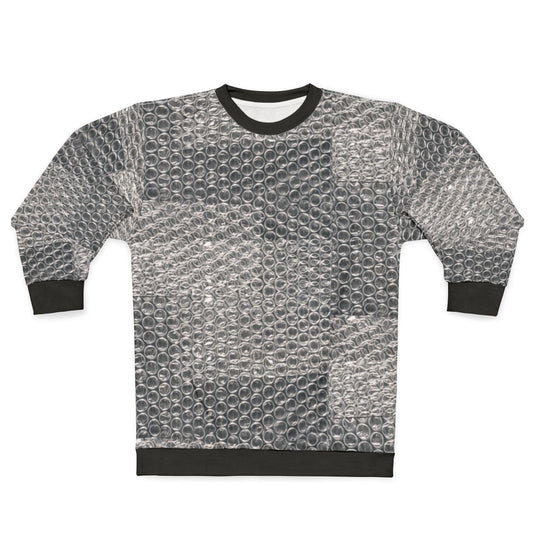 Bubble Wrap Sweatshirt for Industrial Fashion