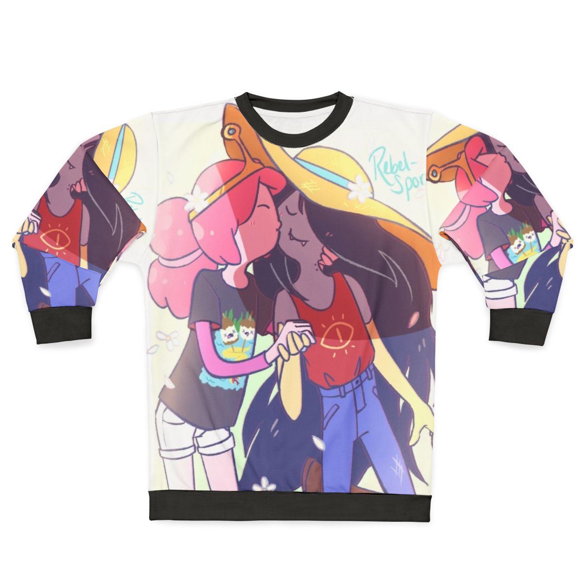 Bubbline Adventure Time Sweatshirt featuring Marceline and Princess Bubblegum