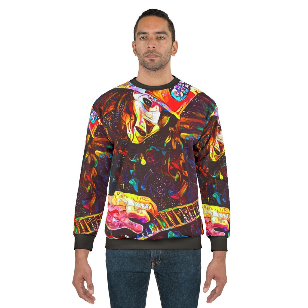 Buckethead Udnie Wave Colorful Sweatshirt