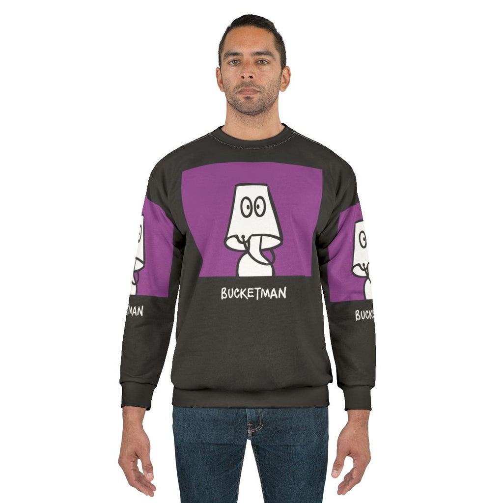 Bucketman - The World's Newest Superhero Graphic Sweatshirt