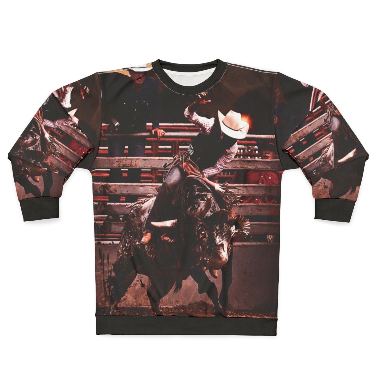 Bucking Bull Sweatshirt for Rodeo and Outdoor Lovers