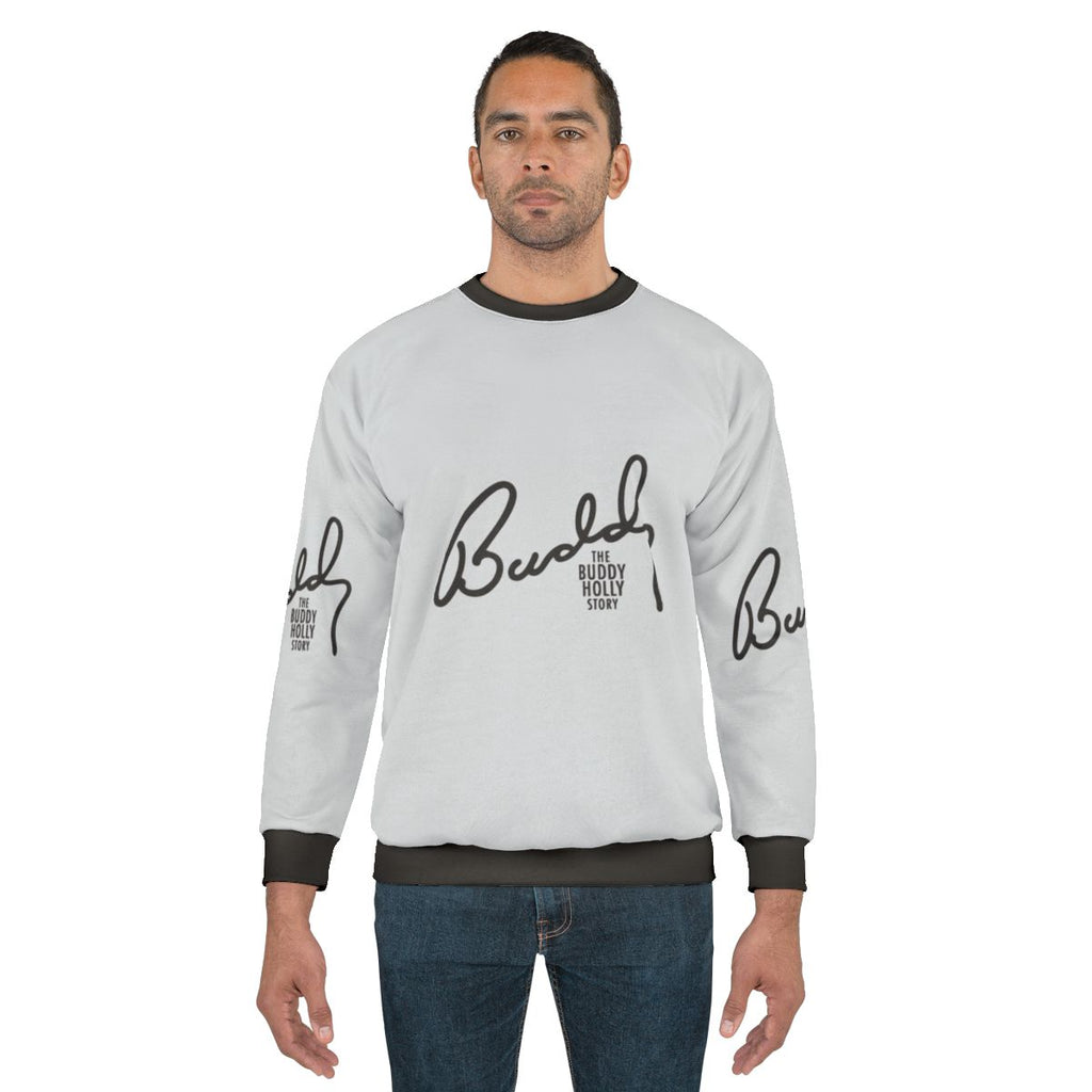 Buddy Holly Colorized Sweatshirt - Vintage Rockabilly Fashion