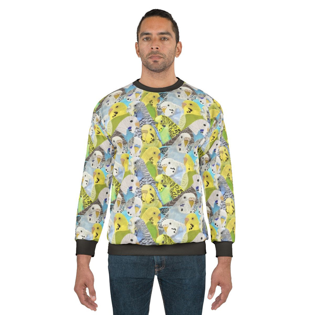 Budgie Parakeet Sweatshirt