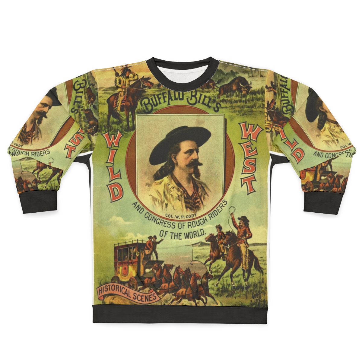 Vintage Buffalo Bill Wild West Show Sweatshirt