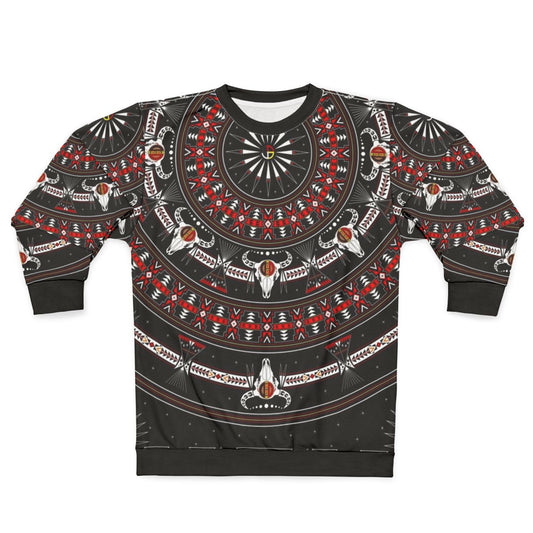 Native American-inspired Buffalo Spirit Sweatshirt