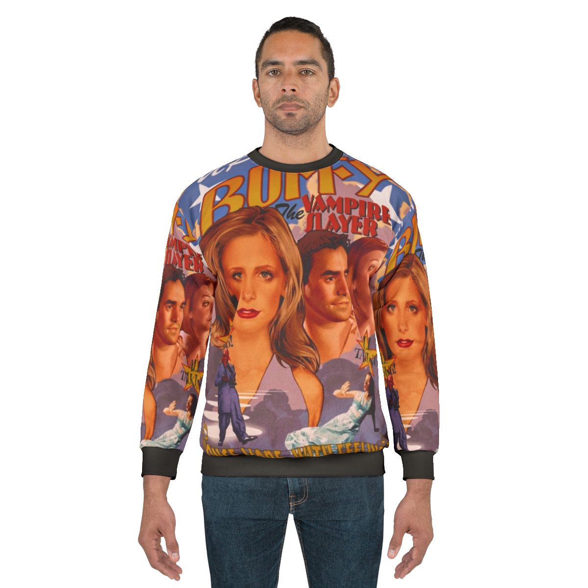 Buffy the Vampire Slayer "Once More With Feeling" 90s Sweatshirt