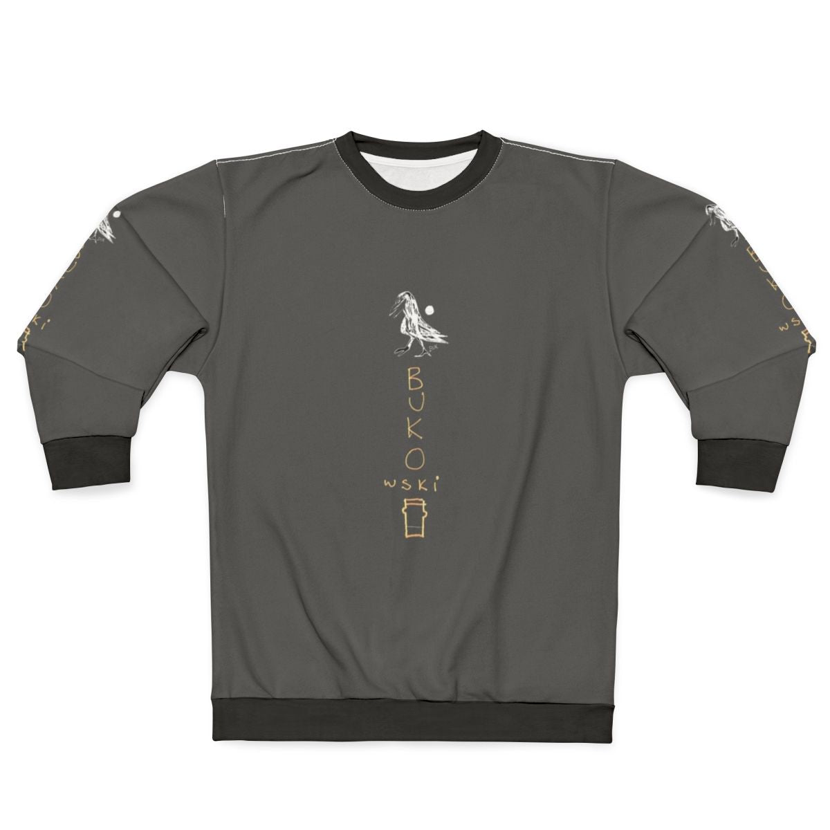 Bukowski Sketch Literary Sweatshirt