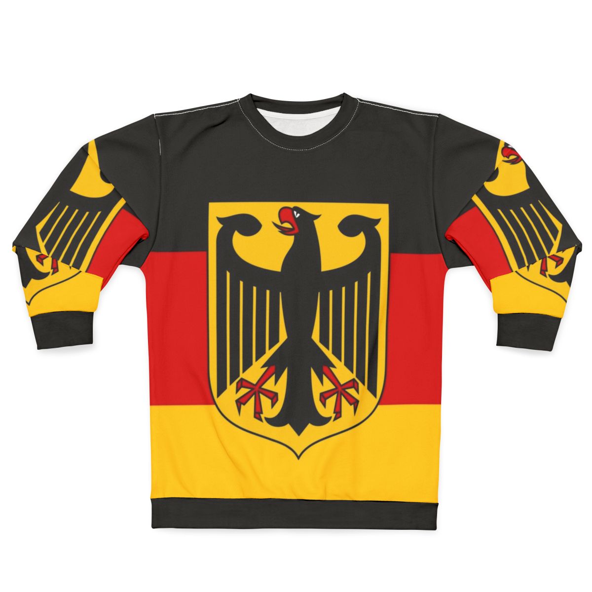 German Bundesrepublik Deutschland Sweatshirt with Federal Eagle