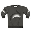Cute and funny bunny legendary animals sweatshirt with colorful abstract art