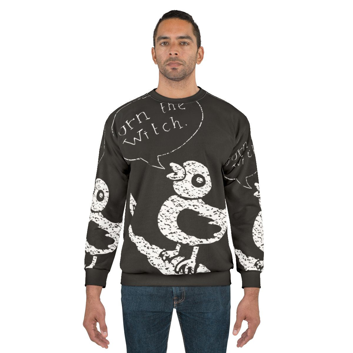 Radiohead "Burn the Witch" White Sweatshirt