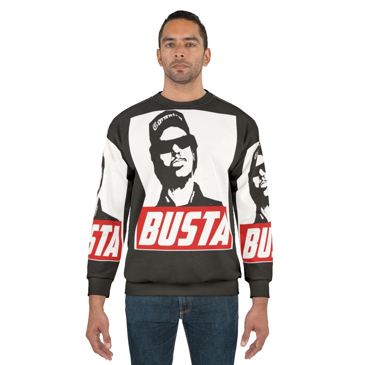 Busta Straight Busta Fan Art Gaming Sweatshirt