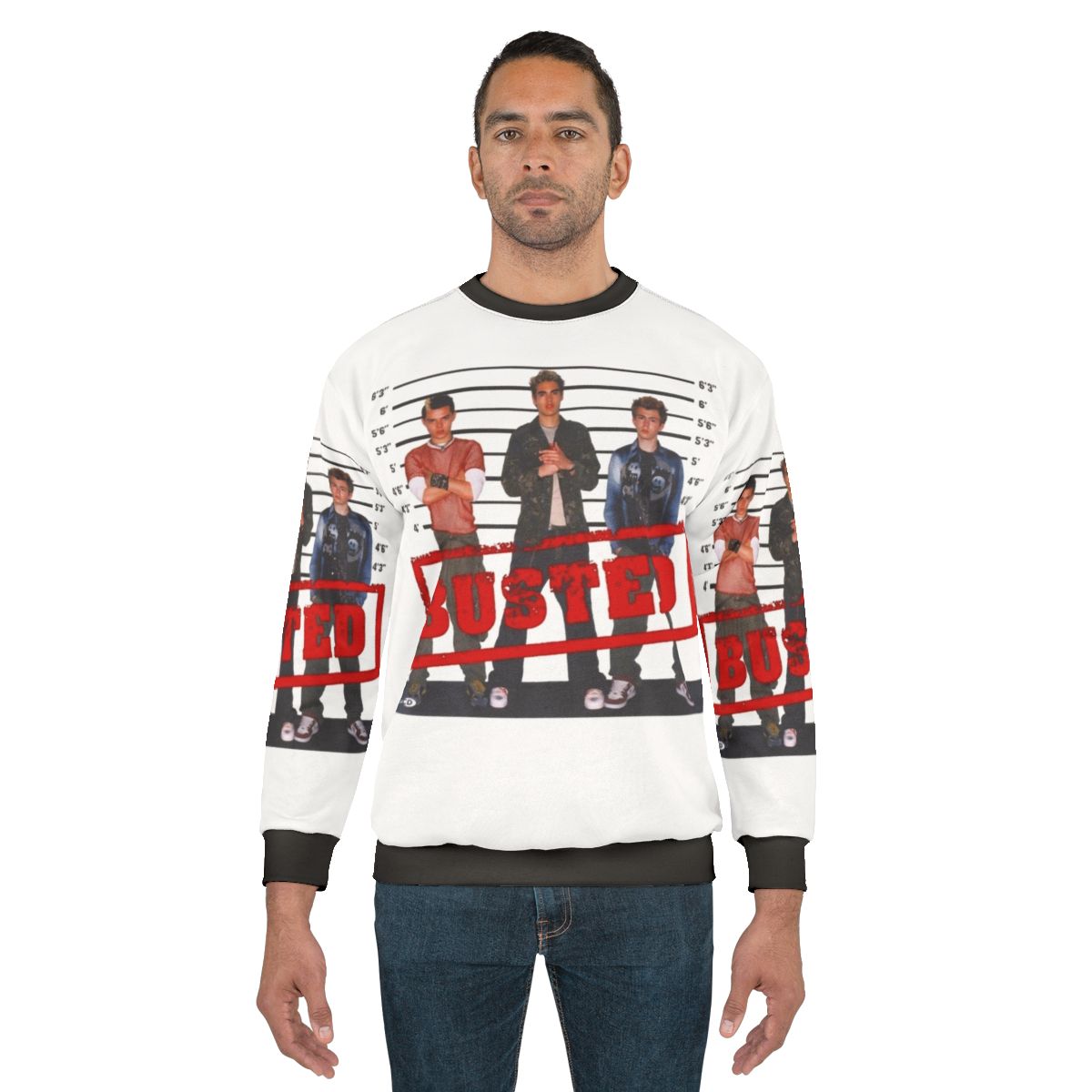 Busted Circa 2002 Pop Punk Sweatshirt
