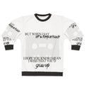 "Let's Keep in Touch" Brand New Band Sweatshirt