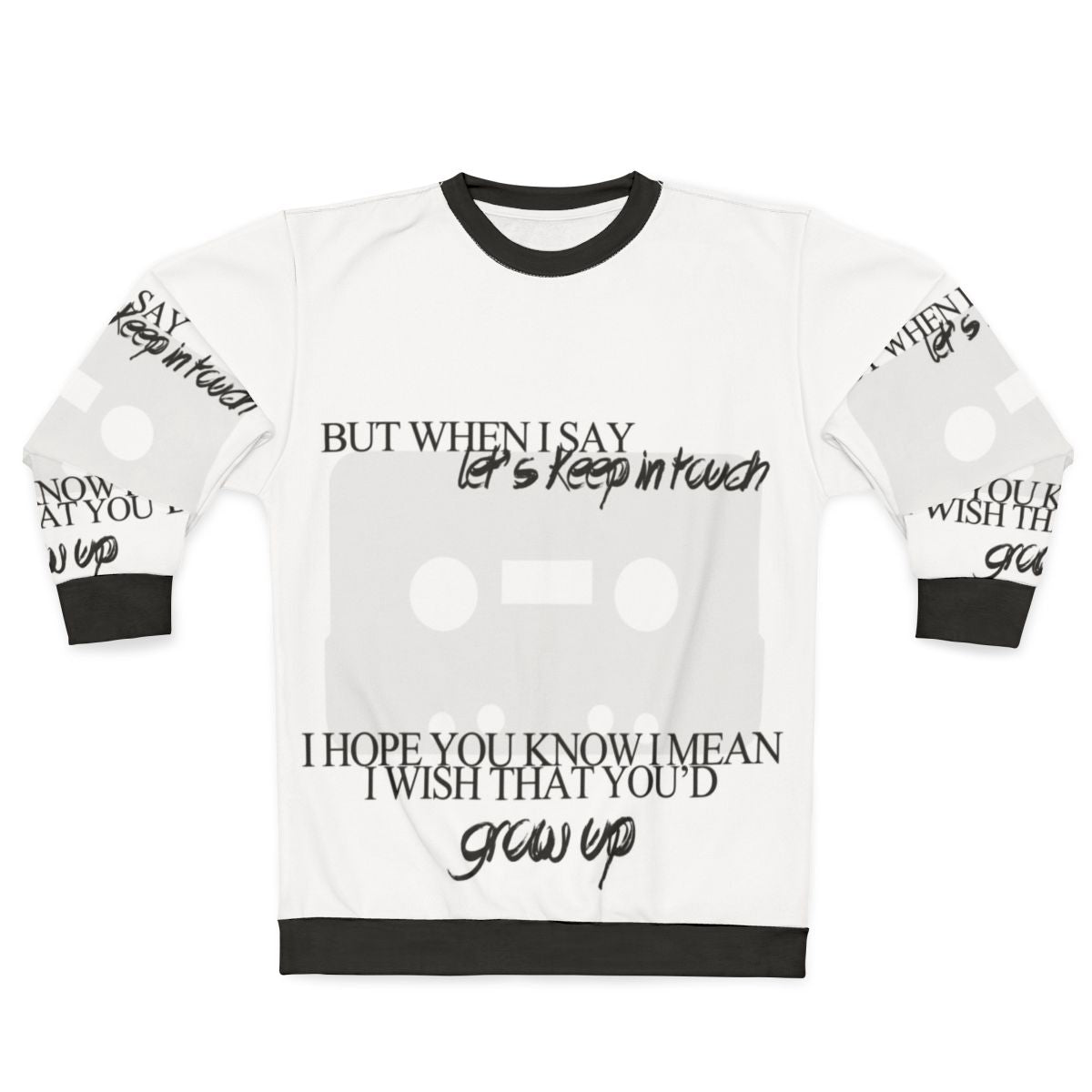 "Let's Keep in Touch" Brand New Band Sweatshirt