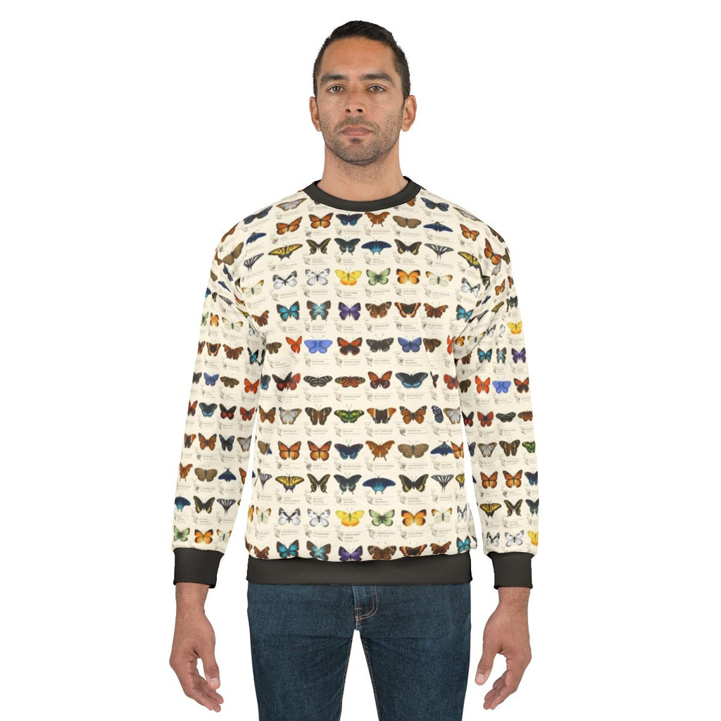 Butterflies of North America Educational Sweatshirt