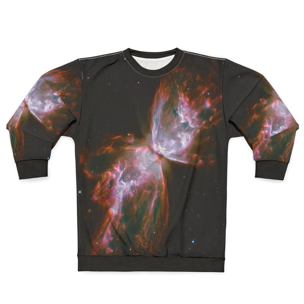 Butterfly Nebula Sweatshirt featuring a stunning space image