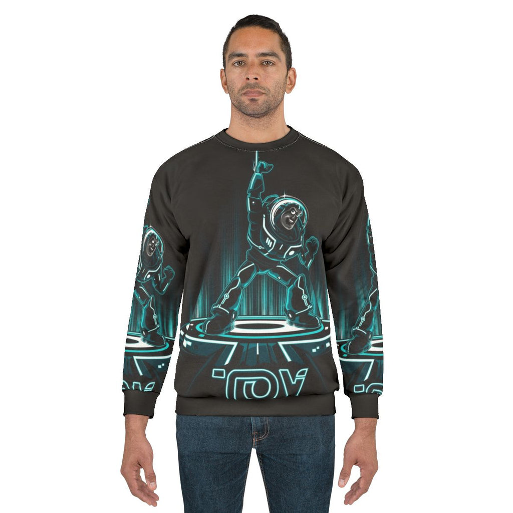 Buzz Tron 80s Retro Sci-Fi Movie Inspired Sweatshirt