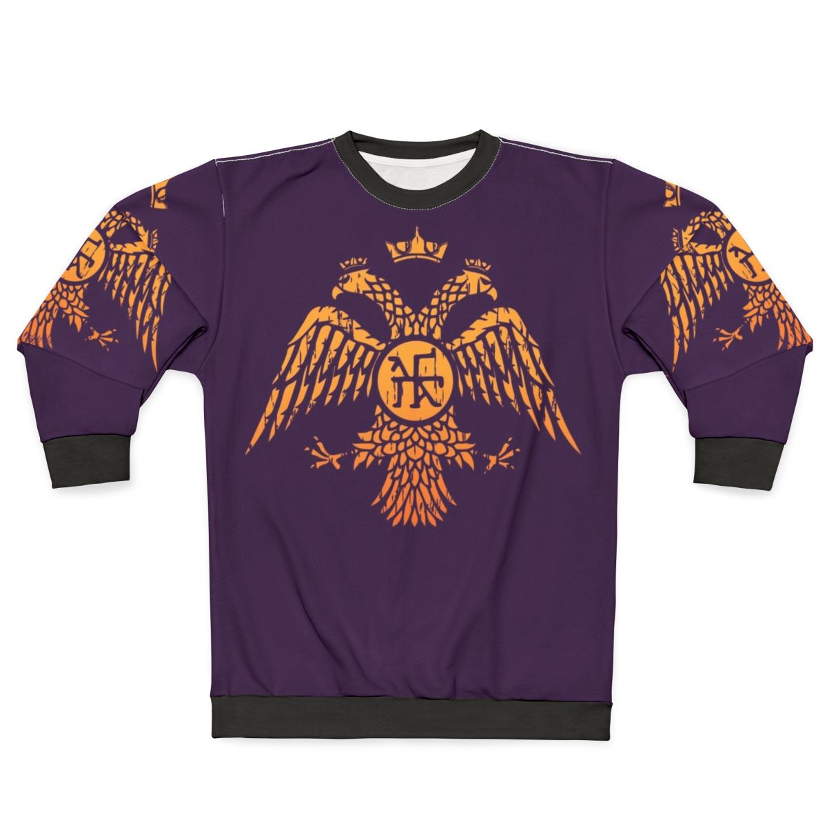 Byzantine Eagle Symbol Flag Sweatshirt