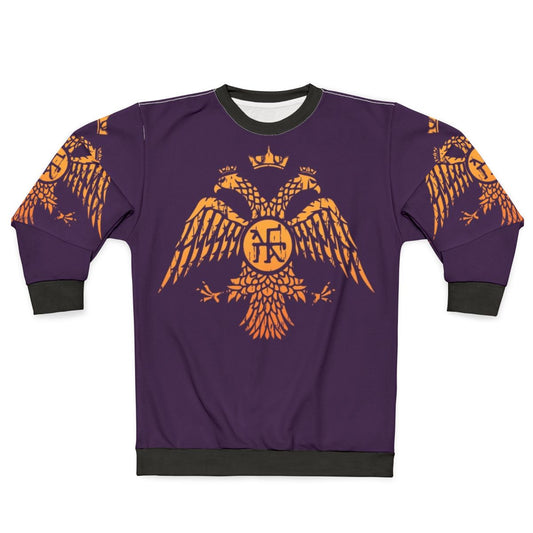 Byzantine Eagle Symbol Flag Sweatshirt