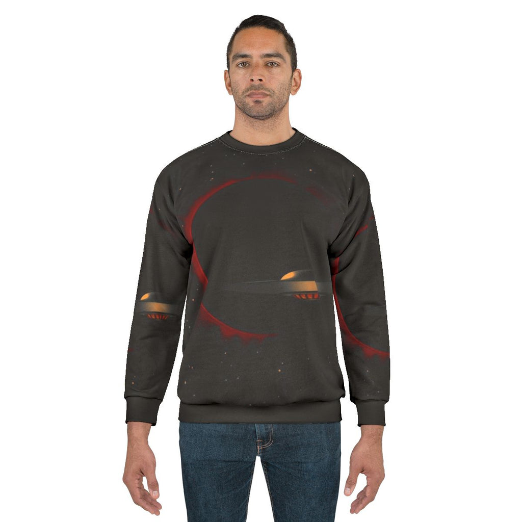 C 57D Rising Sci-Fi Retro Sweatshirt