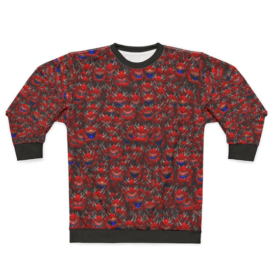 Doom Cacodemon 3D Shooter Sweatshirt