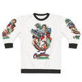 Cadillacs and Dinosaurs Sweatshirt featuring retro video game characters