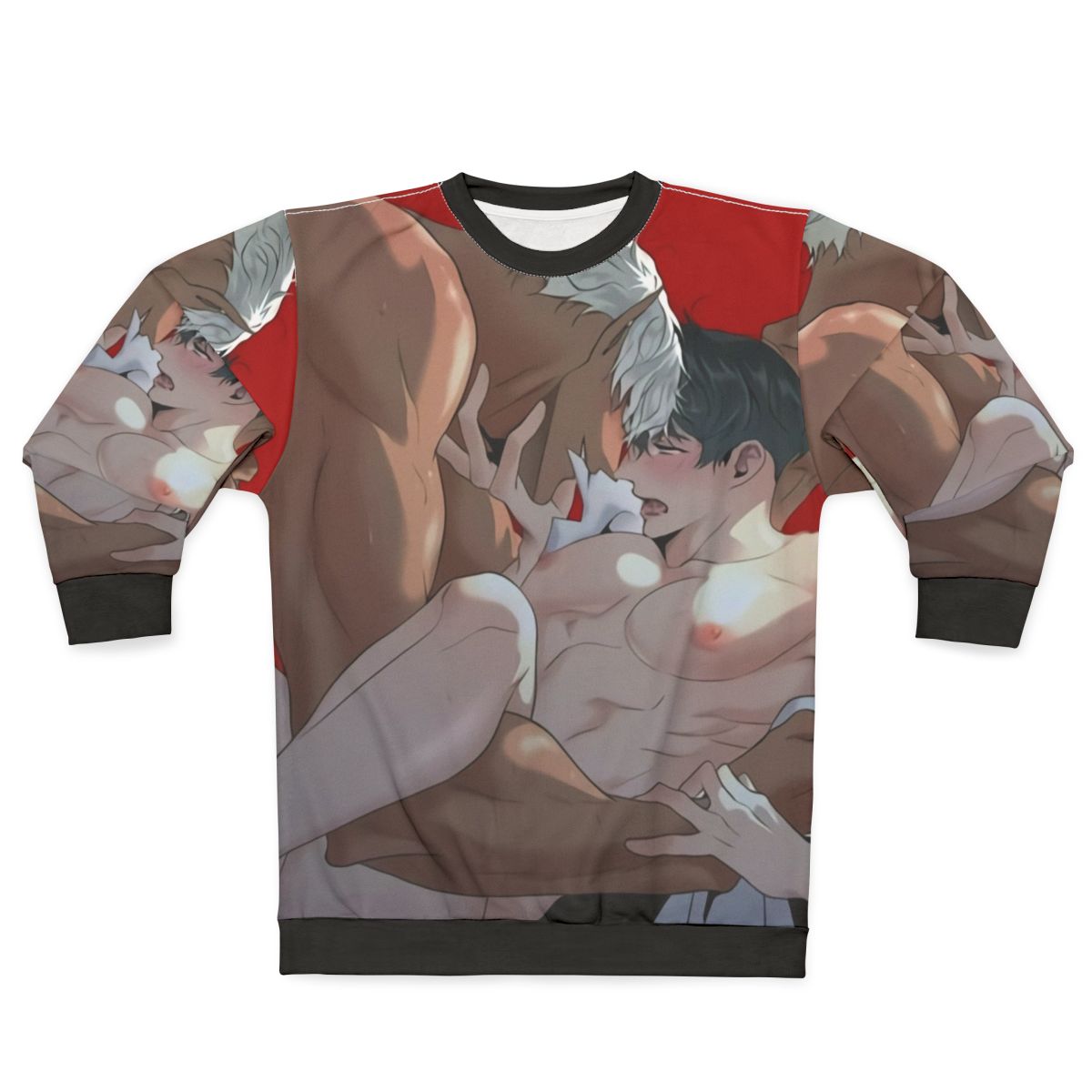 Cain and Gyeong Love Sweatshirt - Soft, Cozy Anime-Inspired Apparel