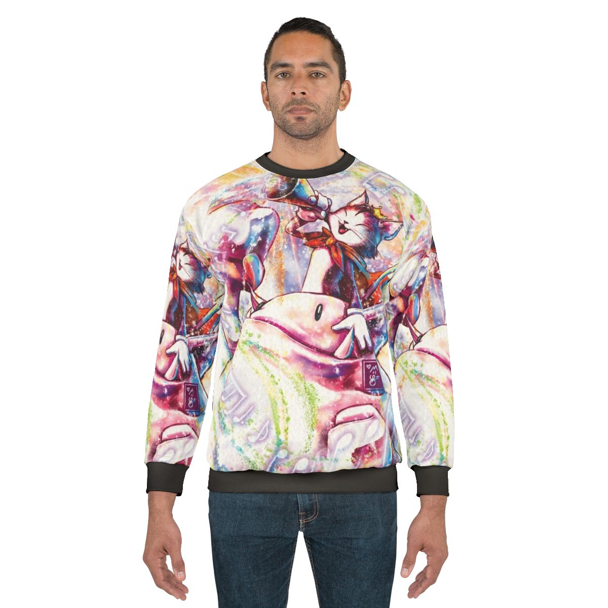 Cait Sith Inspired Final Fantasy VII Sweatshirt
