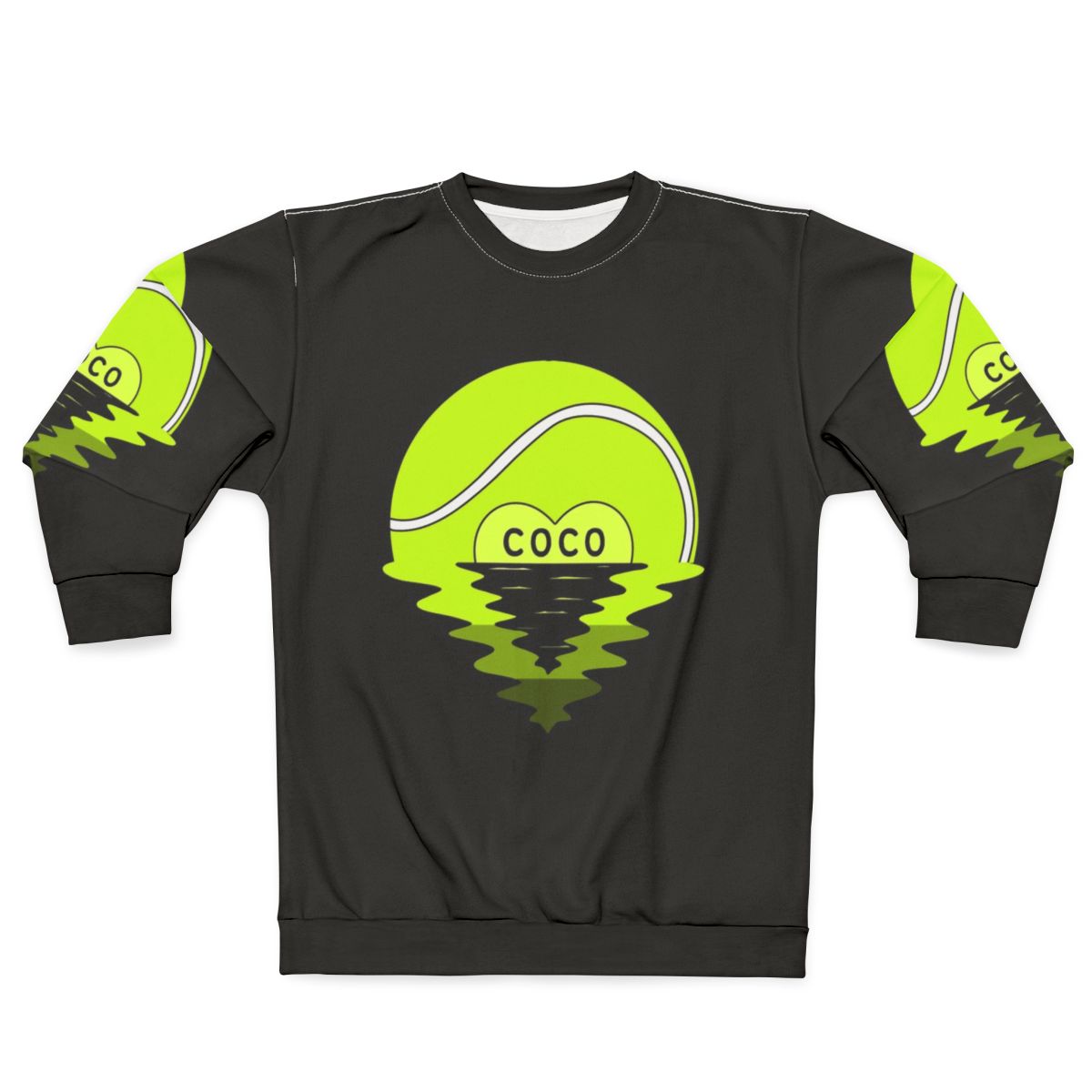 Coco Gauff Sweatshirt featuring Conan O'Brien's Team Coco branding
