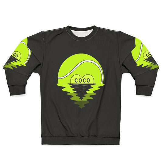 Coco Gauff Sweatshirt featuring Conan O'Brien's Team Coco branding